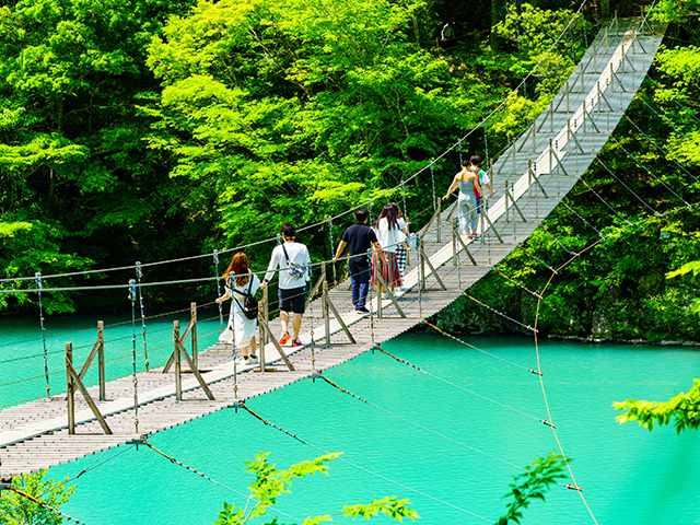 寸又峡(静岡県・川根本町) 旅行・ツアー