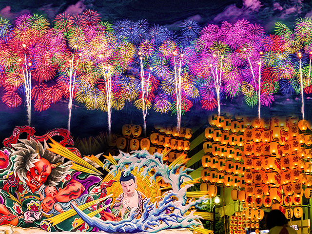 日本の花火・夏祭りツアー 旅行・ツアー