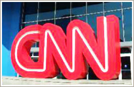 アメリカを代表するテレビ局CNN (イメージ)