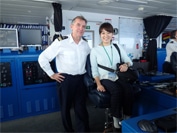 船長との一枚（イメージ）