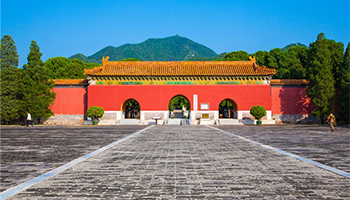 明・清朝の皇帝陵墓群（イメージ）