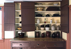 いちご水のある棚（イメージ）