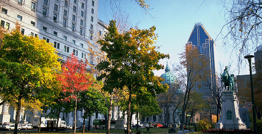 モントリオール紅葉 (C) Tourisme Montreal