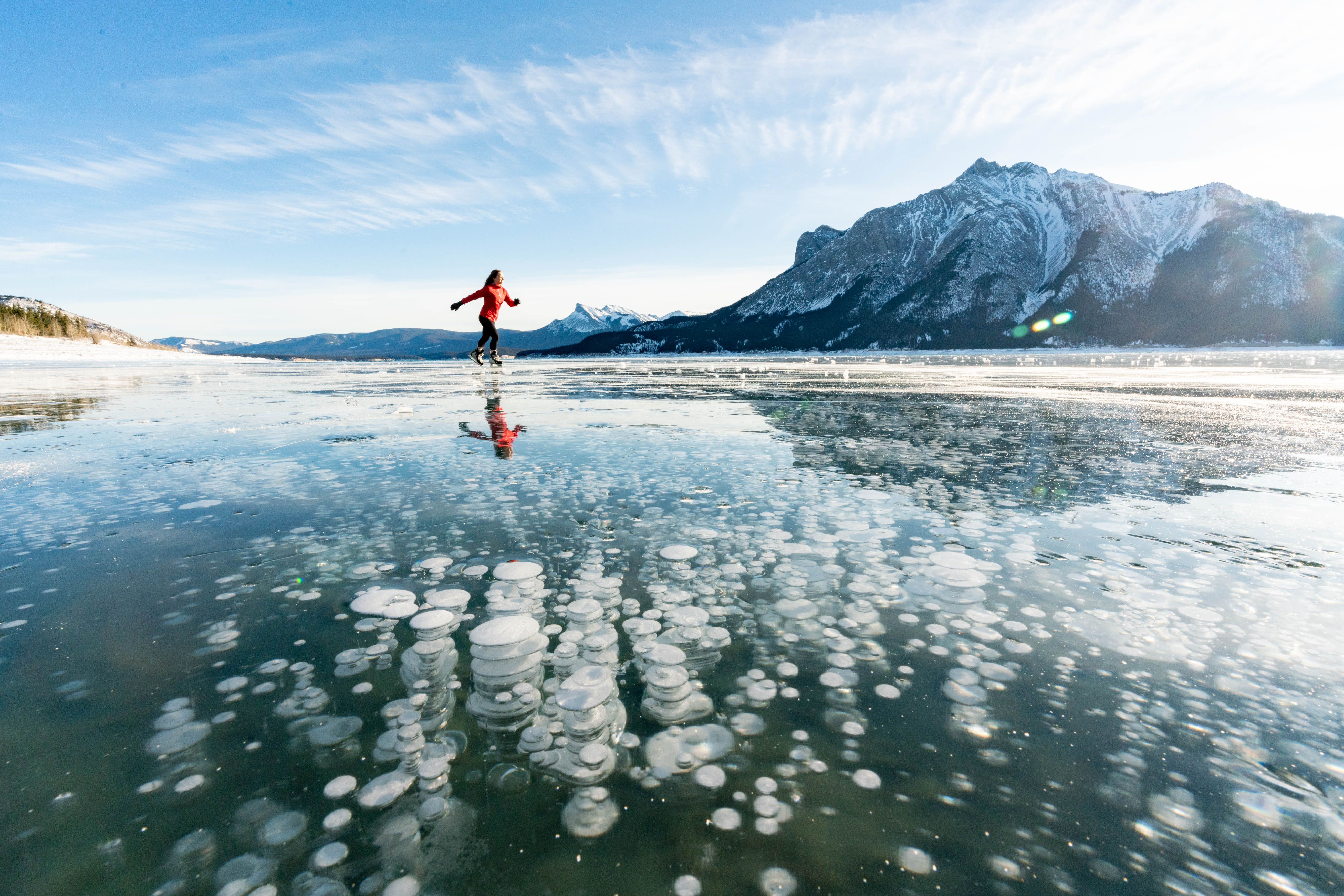 アイスバブル©Travel Alberta（イメージ）