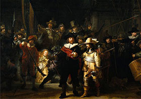 レンブラント_夜警 Ⓒオランダ政府観光局