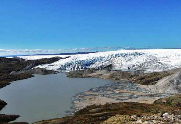 カンガルルススアークの氷河（イメージ）