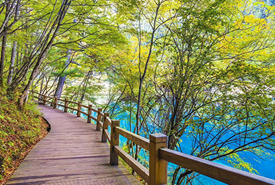 九寨溝遊歩道（イメージ）