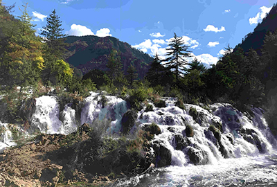 双龍海瀑布（イメージ）