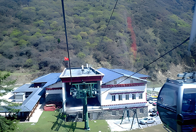 ロープウェイからの景色（イメージ）