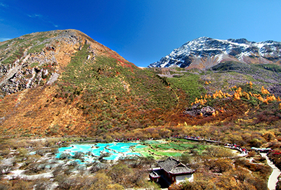 黄龍五彩池（イメージ）