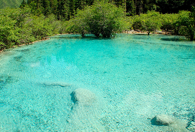 黄龍迎賓彩池（イメージ）