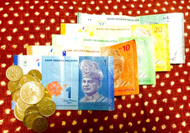 マレーシアリンギット(イメージ)