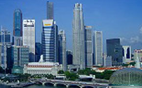 シンガポールの高層ビル(イメージ)