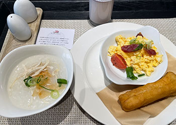 ルームサービスのお食事（イメージ）