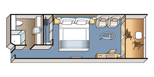 ベランダ、デラックス・ベランダ（イメージ）