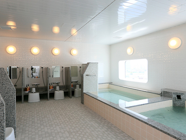 紳士用展望浴室（イメージ）