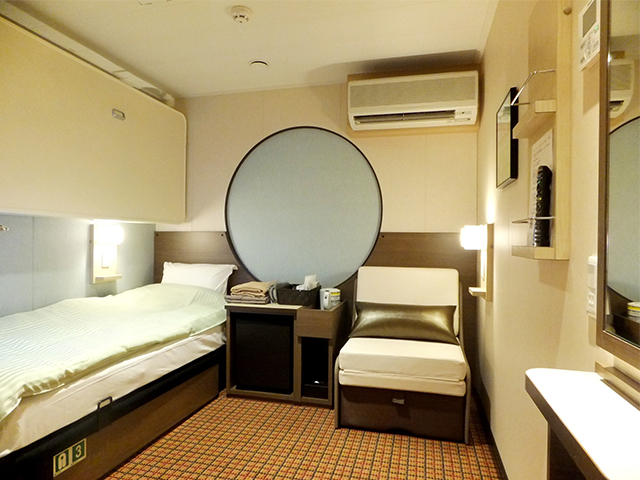 客室一例・スーペリアインサイド洋室（イメージ）