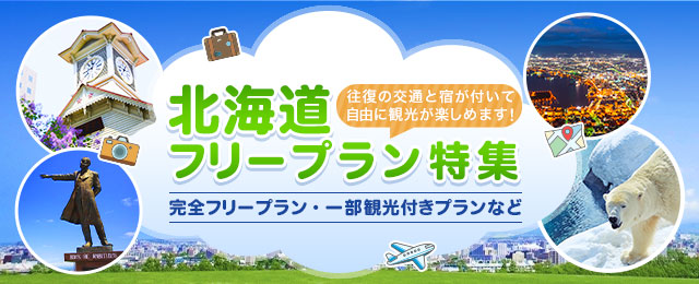 【中部・東海発】北海道フリープランツアー・旅行