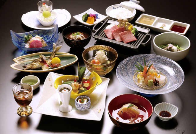 竹野屋旅館・ご夕食一例（イメージ）