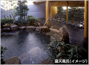 露天風呂（イメージ）