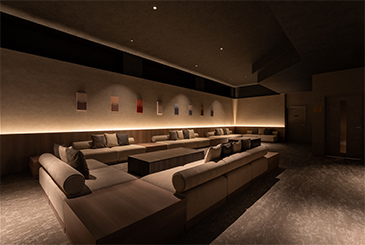 温泉ラウンジ（イメージ）