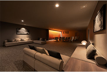 温泉ラウンジ（イメージ）