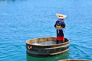 佐渡のたらい舟