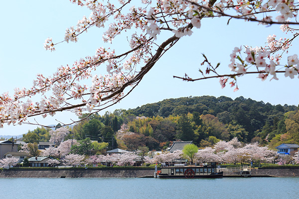 石山寺周辺の風景（イメージ）