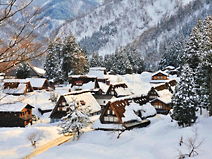 冬の五箇山 相倉集落のイメージ