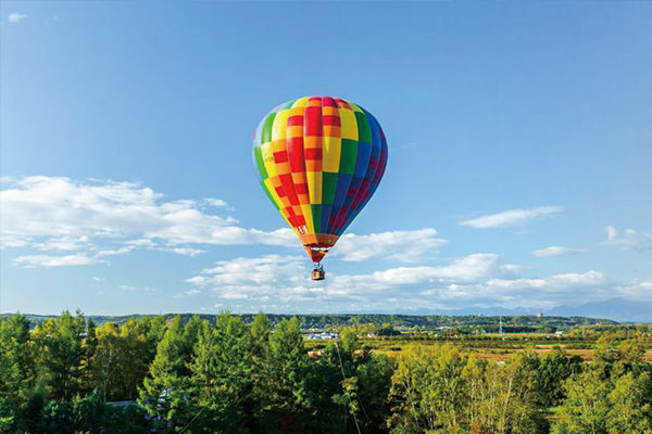 どちらのホテルでも朝の体験付き♪熱気球係留ライド(イメージ)
