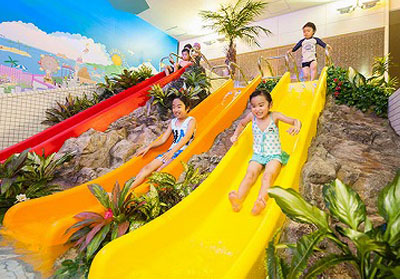 北海道最大級の室内プール付きの温泉リゾート（※定山渓ビューホテル　イメージ）