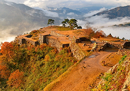 秋の竹田城跡（イメージ）／画像提供：(公社)ひょうご観光本部