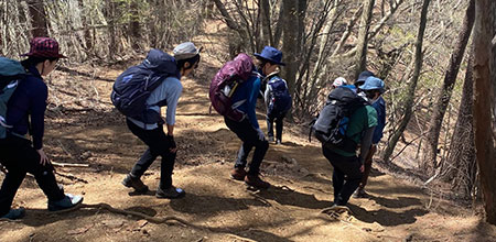 下り練習中（イメージ）