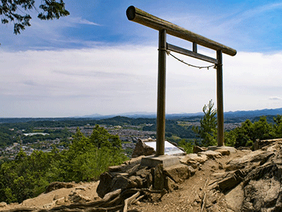 日和田山山頂からの眺め（第2回でご案内）