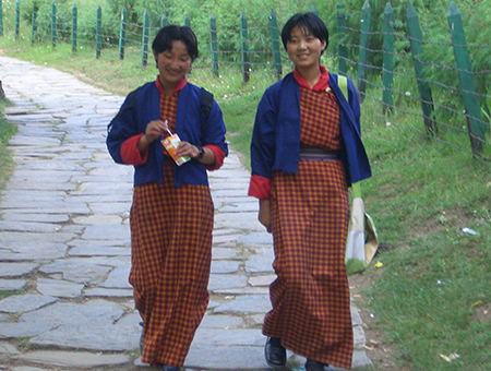 ブータンで暮らす人々（イメージ）