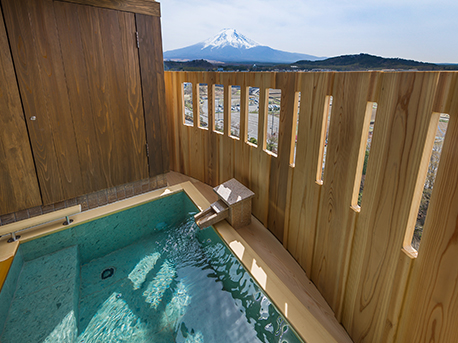 富士を望む客室露天風呂（イメージ）