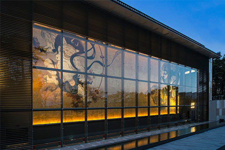 岡田美術館の大壁画（イメージ）