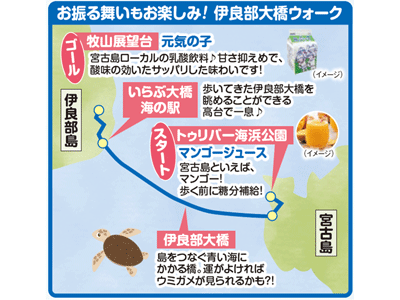 伊良部大橋ウォーク（イメージ）