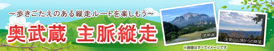 奥武蔵主脈縦走・登山ツアー・旅行