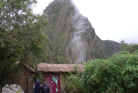 ワイナピチュのスタート地点のイメージ