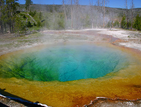 モーニング・グローリー・プールハイキングのイメージ