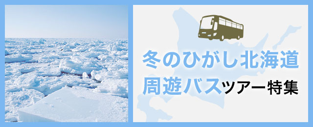 冬のひがし北海道周遊バスツアー・旅行